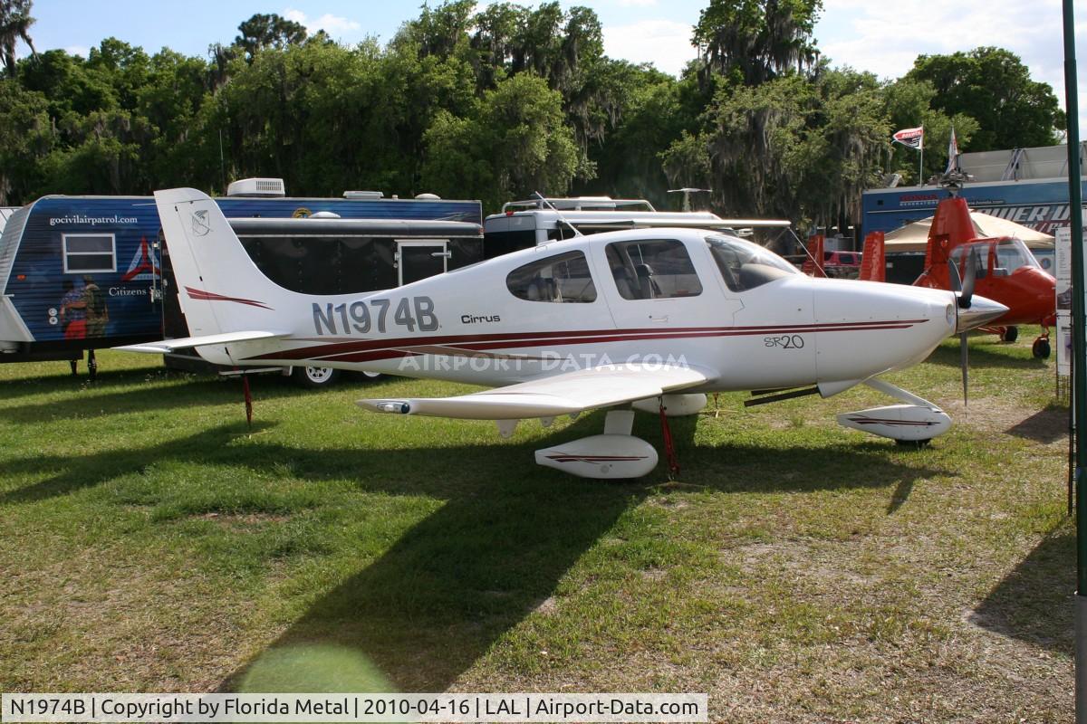 N1974B, 2002 Cirrus SR20 C/N 1233, Cirrus SR20