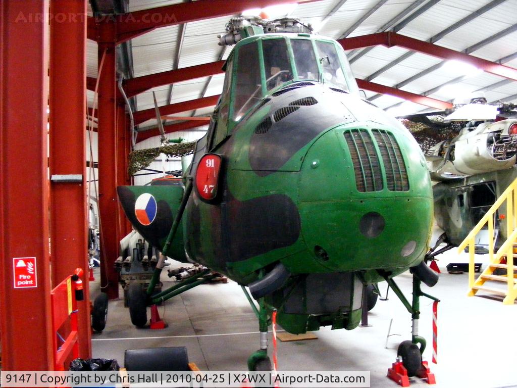 9147, Mil Mi-4 Hound C/N 09147, at The Helicopter Museum, Weston-super-Mare