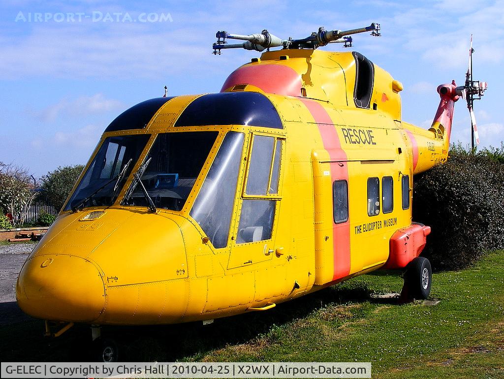 G-ELEC, 1983 Westland WG-30-200 C/N 007, at The Helicopter Museum, Weston-super-Mare