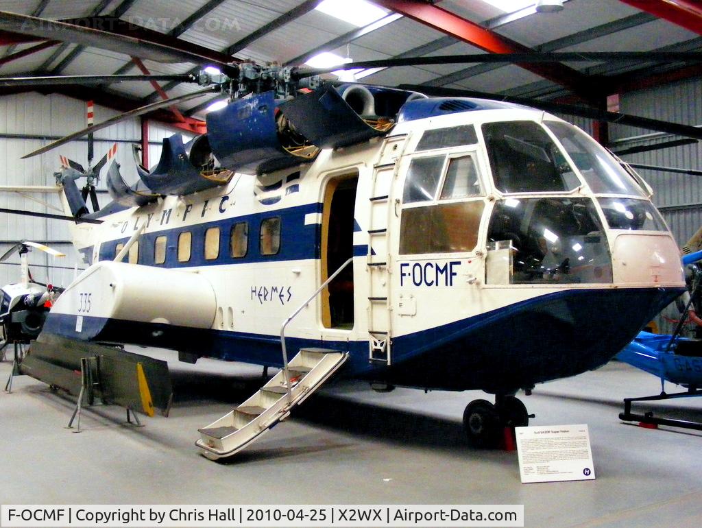 F-OCMF, Aerospatiale SA-321F Super Frelon C/N 116, at The Helicopter Museum, Weston-super-Mare