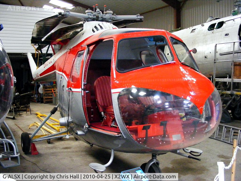 G-ALSX, Bristol 171 Sycamore Mk.3 C/N 12892, at The Helicopter Museum, Weston-super-Mare