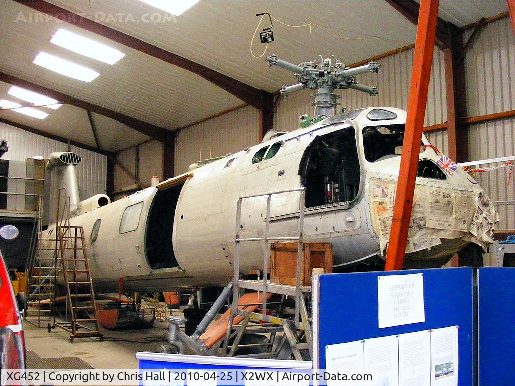 XG452, 1960 Bristol Belvedere HC.1 C/N 13347, at The Helicopter Museum, Weston-super-Mare