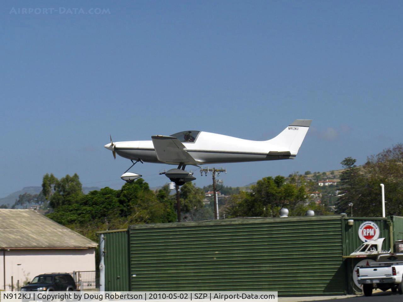 N912KJ, 2000 Aero Designs Pulsar XP912 C/N 349, 2000 Goodwin PULSAR 912XP, Rotax 912 100 hp, on final Rwy 22