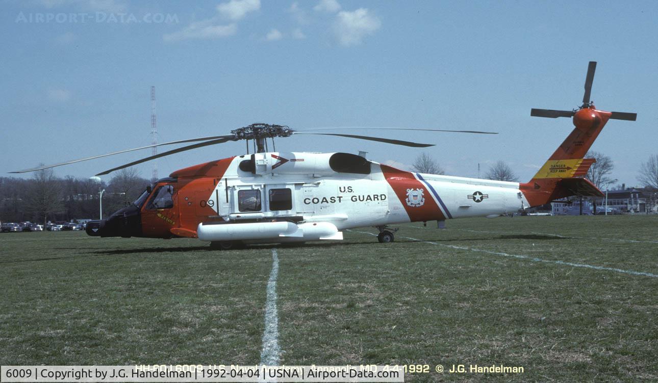 6009, Sikorsky HH-60J Jayhawk C/N 70.1589, at U.S. Naval Academy