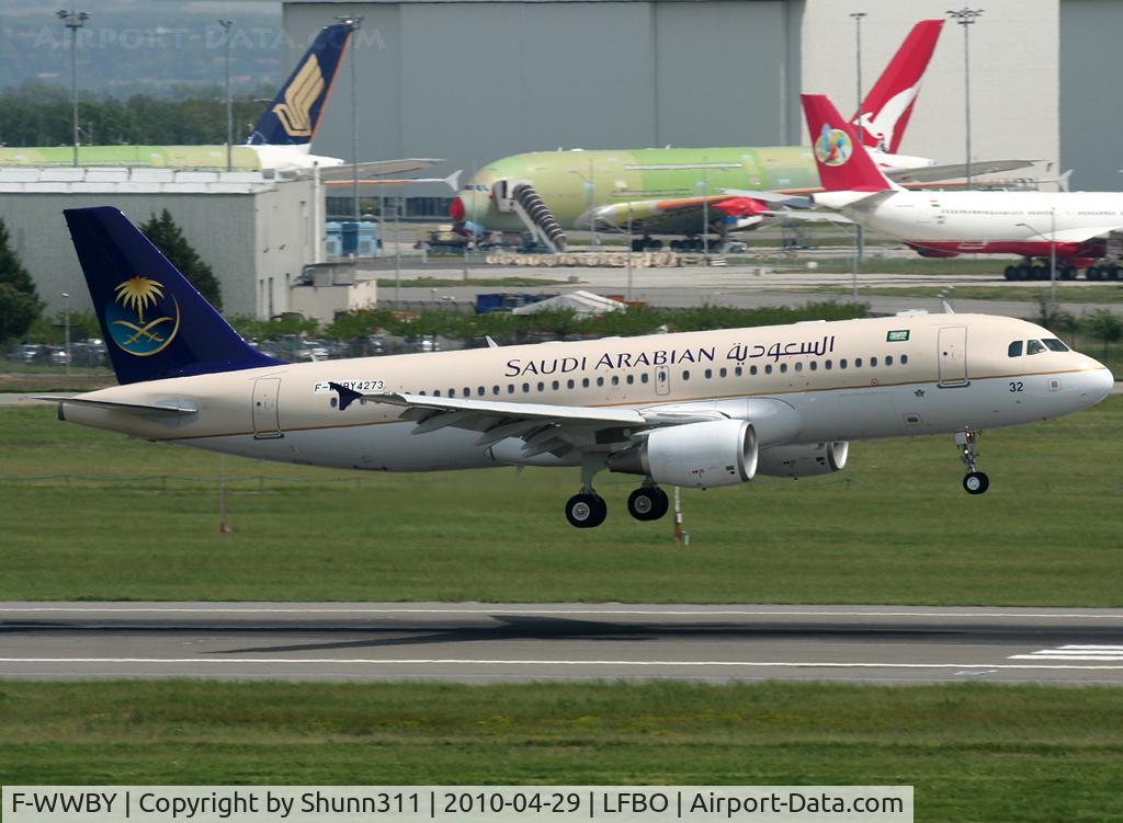 F-WWBY, 2010 Airbus A320-214 C/N 4273, C/n 4273 - To be HZ-AS32