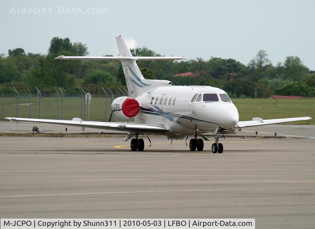 M-JCPO, 1977 Hawker Siddeley HS.125 Series 700A C/N 257004, Parked at the General Aviation area