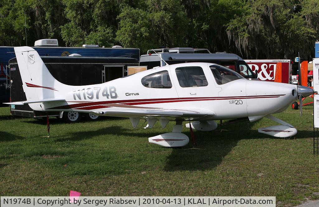 N1974B, 2002 Cirrus SR20 C/N 1233, Sun-n-Fun 2010