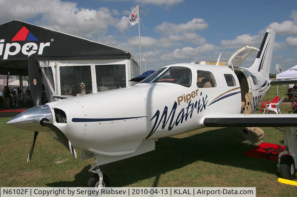 N6102F, Piper PA-46R-350T Malibu Matrix C/N 4692142, Sun-n-Fun 2010