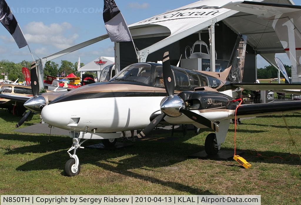 N850TH, Hawker Beechcraft Corp G58 Baron C/N TH-2273, Sun-n-Fun 2010