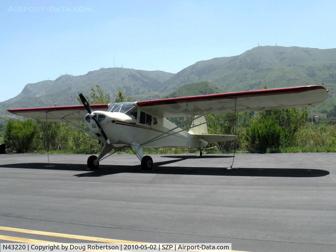 N43220, 1946 Taylorcraft BC12-D C/N 6879, 1946 Taylorcraft BC-12D TRAVELER, Continental A&C65 65 Hp, recovered, refinished stunner!