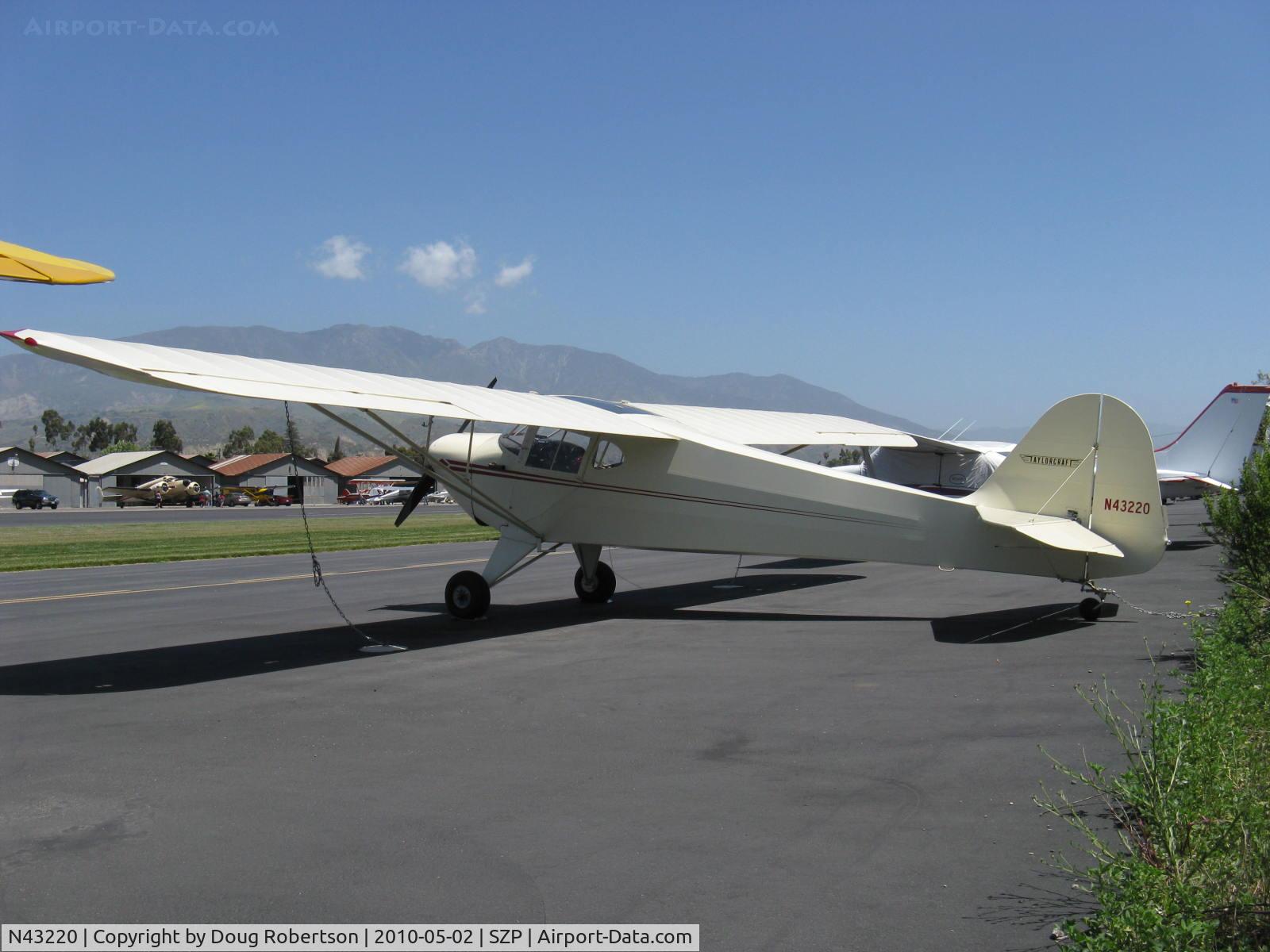 N43220, 1946 Taylorcraft BC12-D C/N 6879, 1946 Taylorcraft BC-12D TRAVELER, Continental A&C65 65 Hp, recovered, refinished stunner!