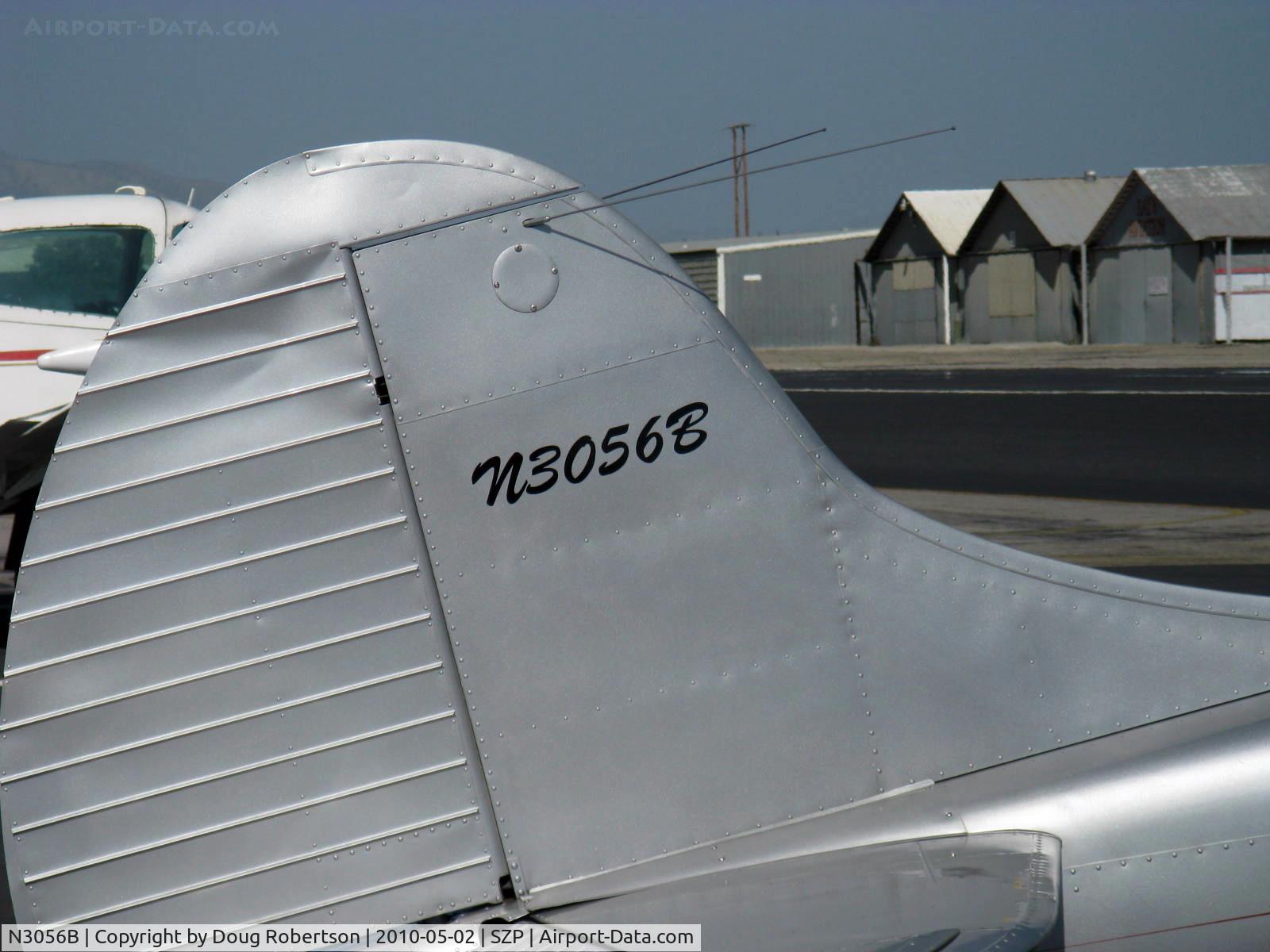 N3056B, 1952 Cessna 195B Businessliner C/N 7939, 1952 Cessna 195B Businessliner, Jacobs R755A 300 Hp radial upgrade, tail N number