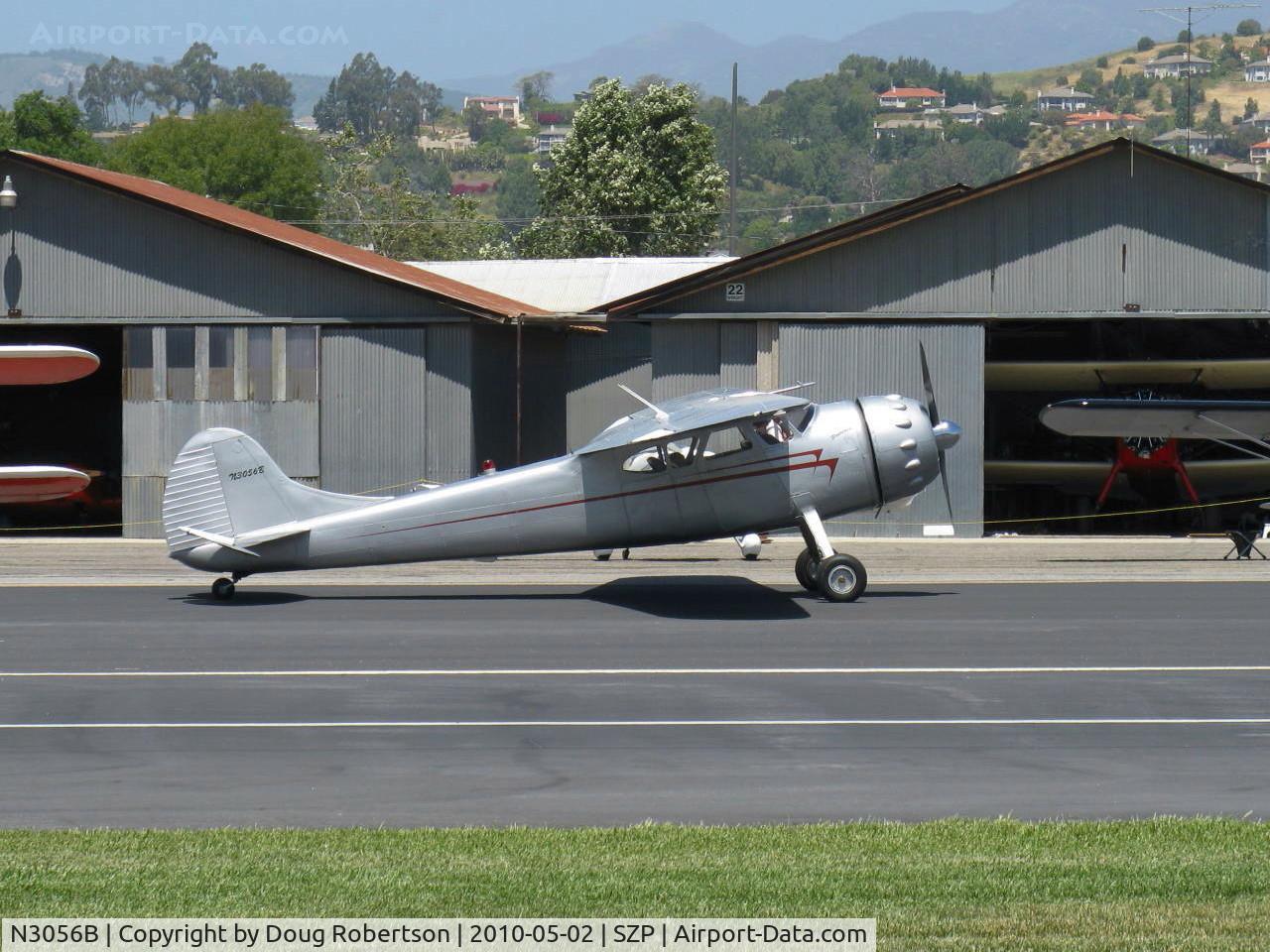 N3056B, 1952 Cessna 195B Businessliner C/N 7939, 1952 Cessna 195B Businessliner, Jacobs R755A 300 Hp radial upgrade, taxi