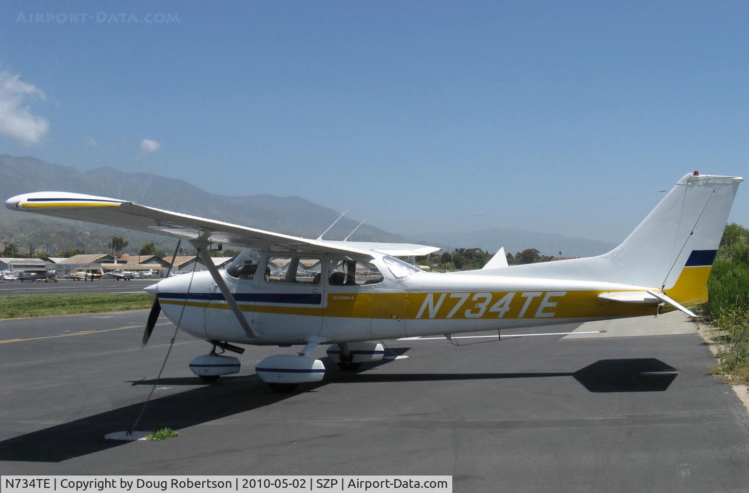 N734TE, 1977 Cessna 172N C/N 17269094, 1977 Cessna 172N, Lycoming O-320-H2AD 160 Hp