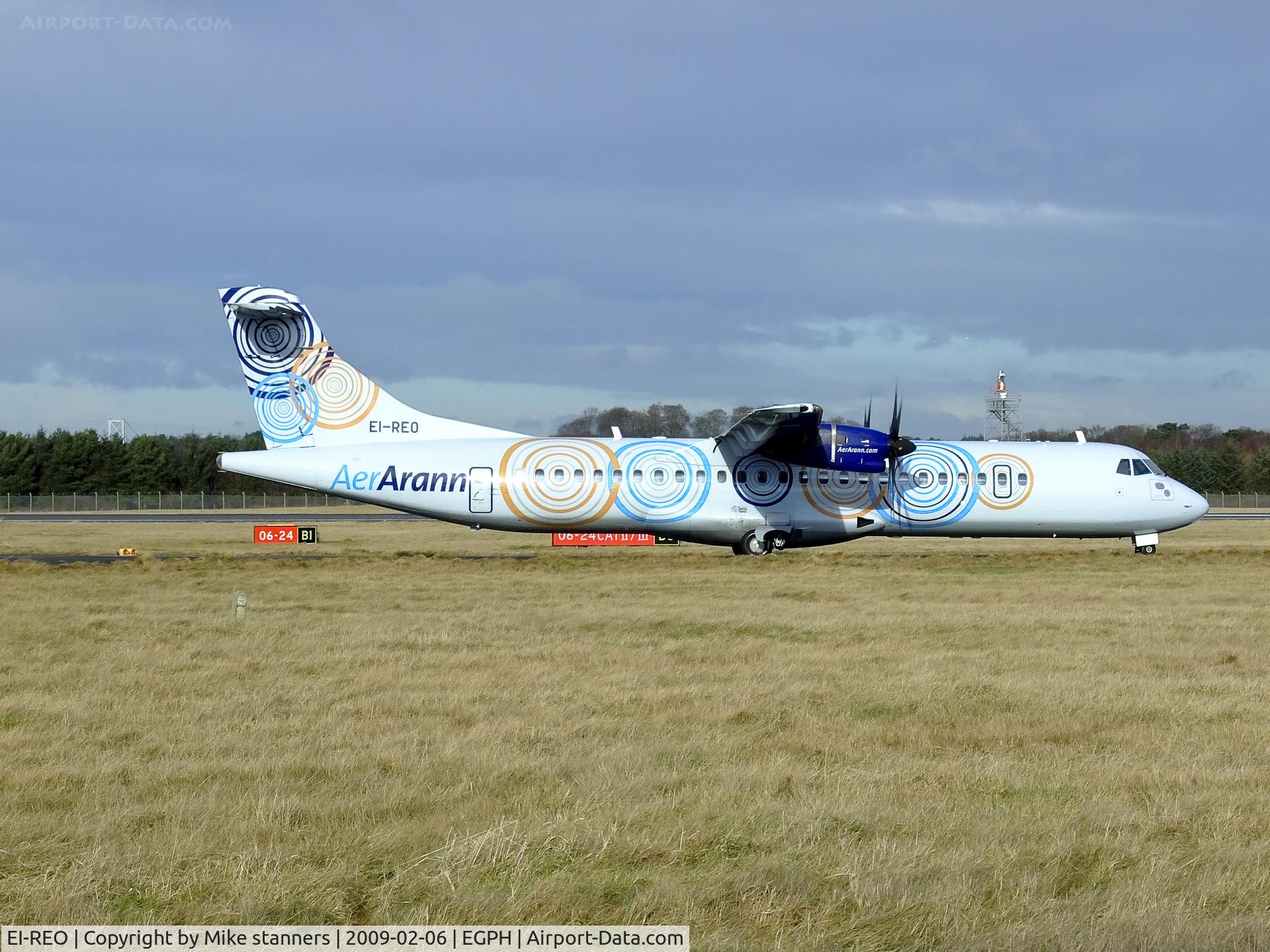EI-REO, 2008 ATR 72-212A C/N 787, REA463 Arrives at EDI