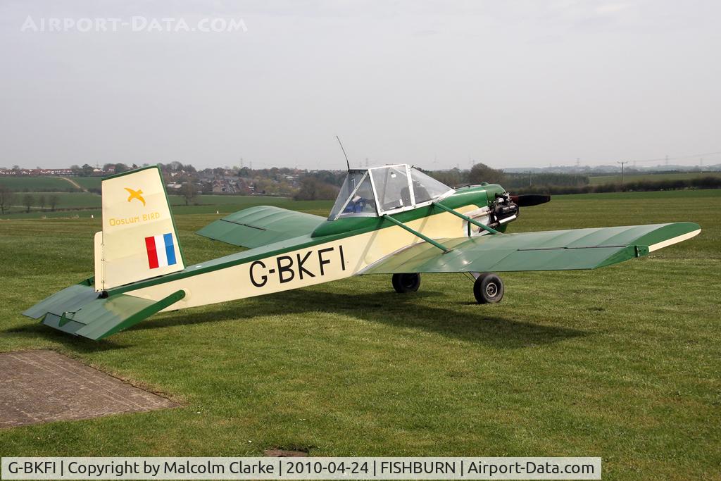 G-BKFI, 1985 Evans VP-1 Series 2 Volksplane C/N PFA 062-10491, Evans VP-1 Srs 2 at Fishburn Airfield, UK in 2010.