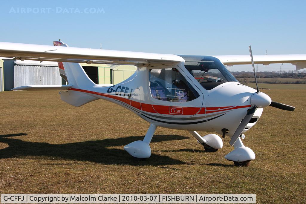 G-CFFJ, 2008 Flight Design CTSW C/N 8391, Flight Design CT-SW at Fishburn Airfield in 2010.
