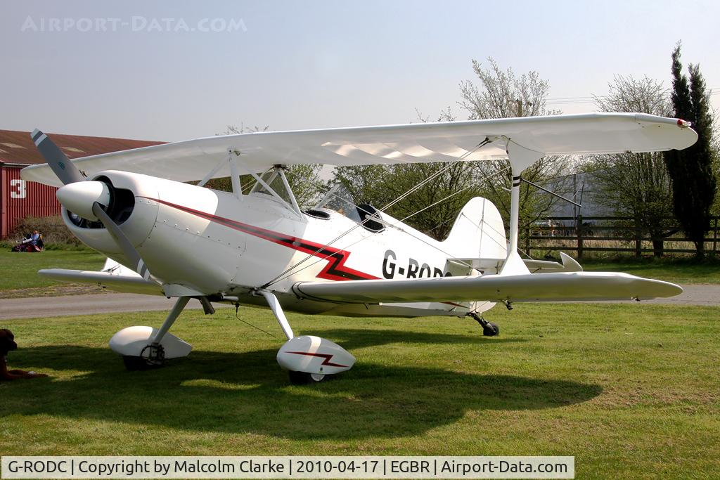 G-RODC, 1995 Steen Skybolt C/N 4568, Steen Skybolt at Breighton Airfield in 2010.