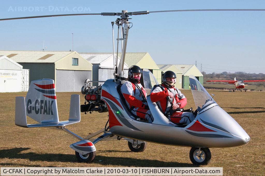 G-CFAK, 2008 Rotorsport UK MT-03 C/N RSUK/MT-03/030, Rotorsport UK MT-03 at Fishburn Airfield, UK in 2010.
