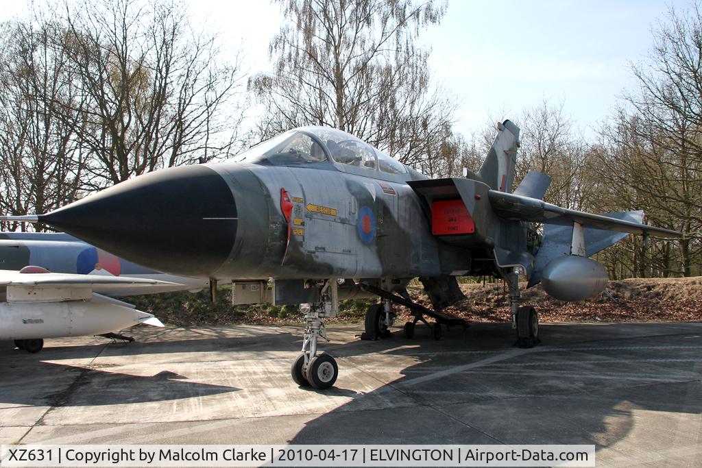 XZ631, 1978 Panavia Tornado GR.1 C/N P.15, Panavia Tornado GR4 at The Yorkshire Air Museum, Elvington, UK in 2010.