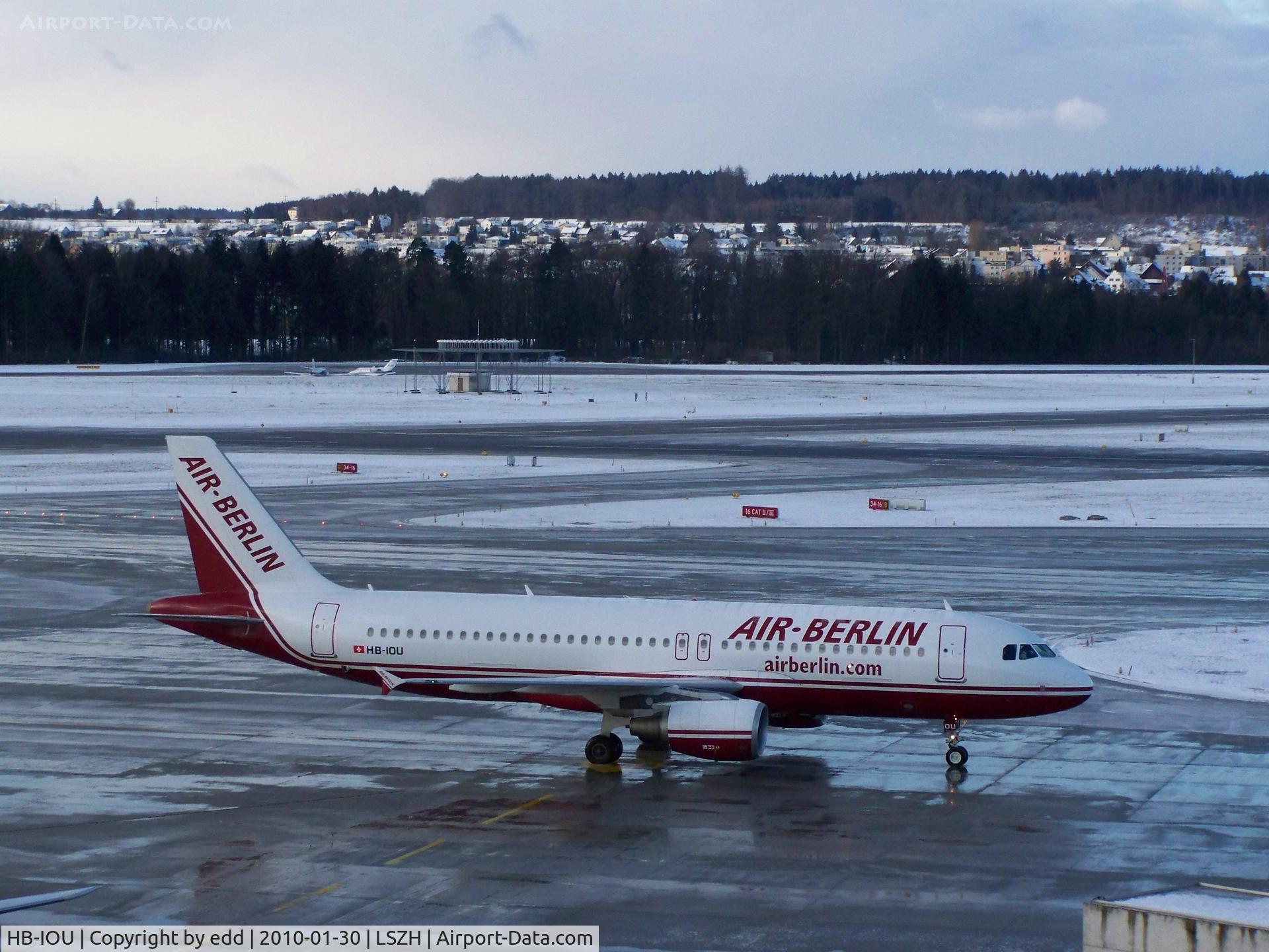 HB-IOU, 2006 Airbus A320-214 C/N 3006, BERLIN SWISS