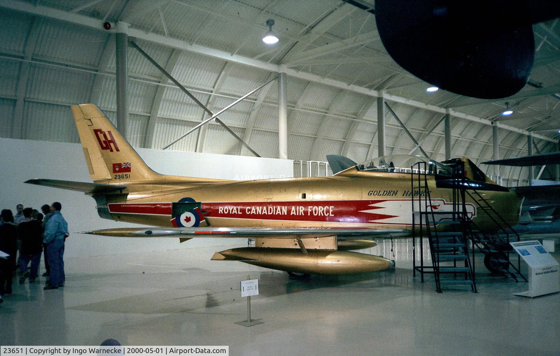 23651, 1958 Canadair CL-13B Sabre 6 C/N 1441, North American (Canadair) F-86E Sabre Mk6 at the Canadian Warplane Heritage Museum, Hamilton Ontario