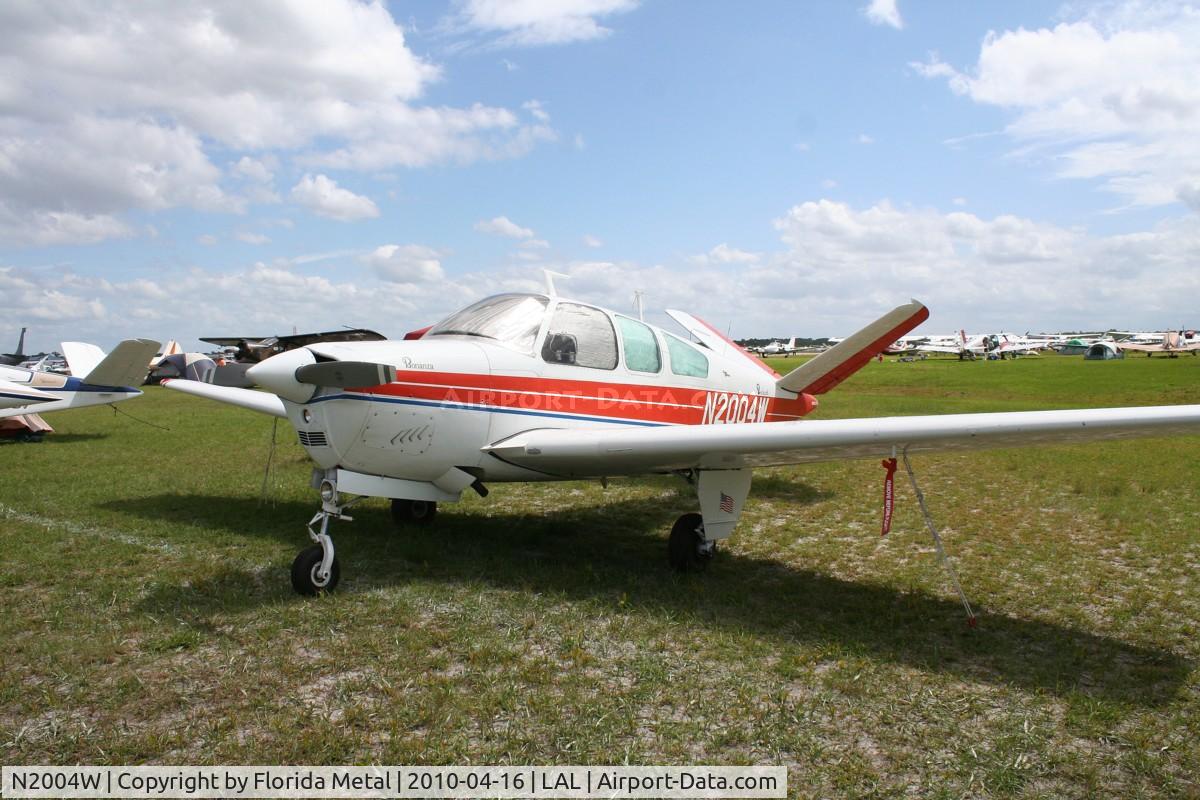N2004W, 1965 Beech S35 Bonanza C/N D-7966, Beech S35