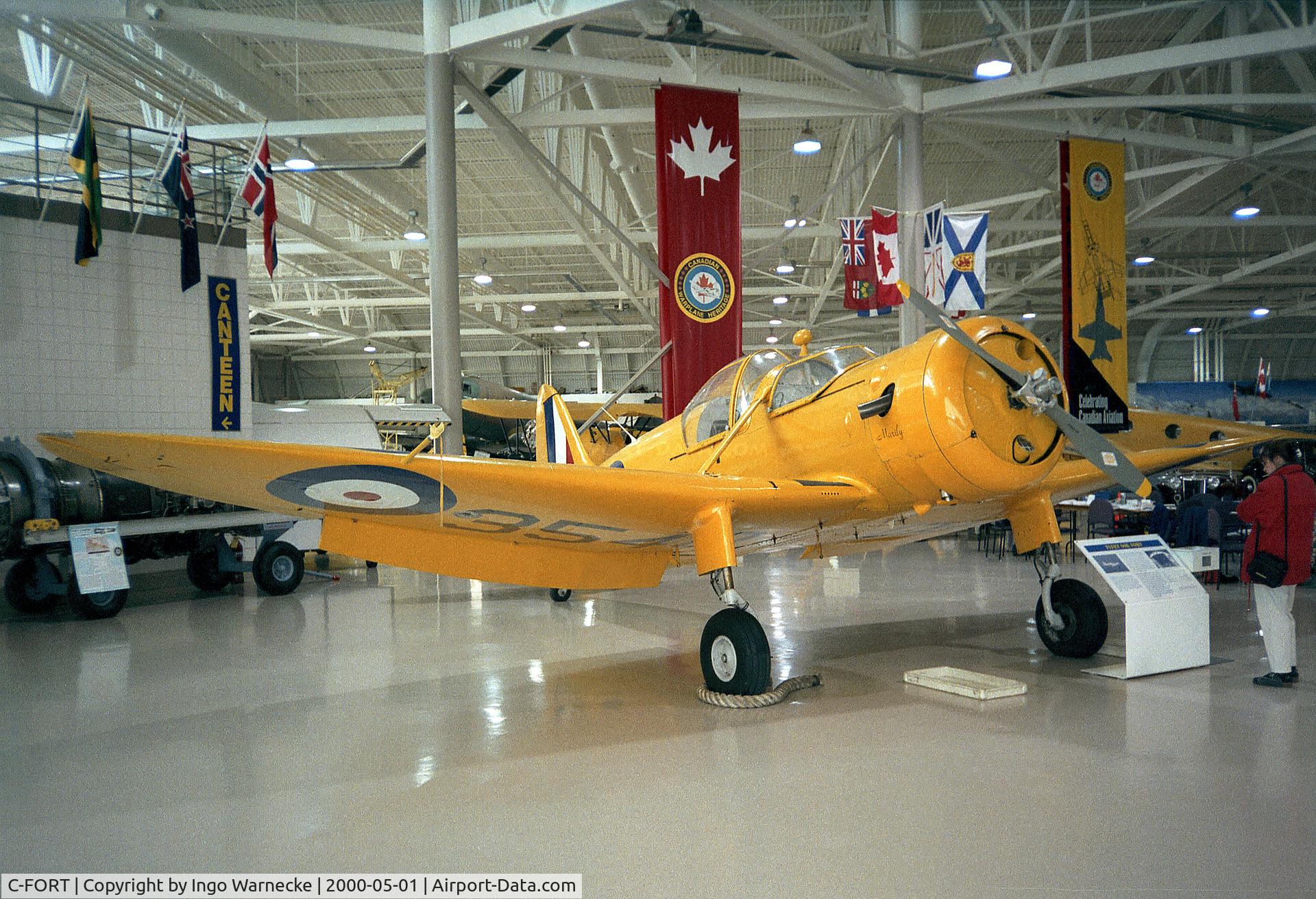C-FORT, 1940 Fleet 60K C/N 600, Fleet 60K Fort at the Canadian Warplane Heritage Museum, Hamilton Ontario