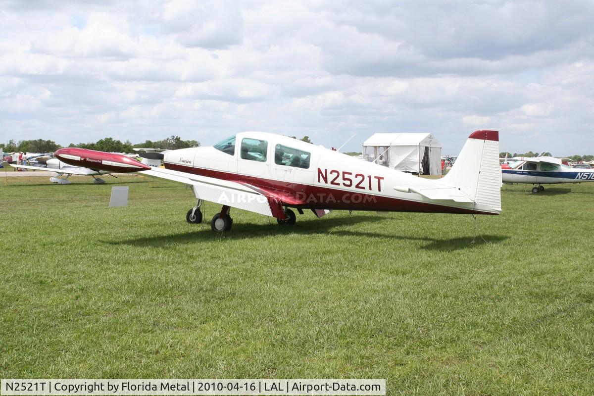 N2521T, 1968 Navion Rangemaster H C/N NAV-4-2519, Navion H