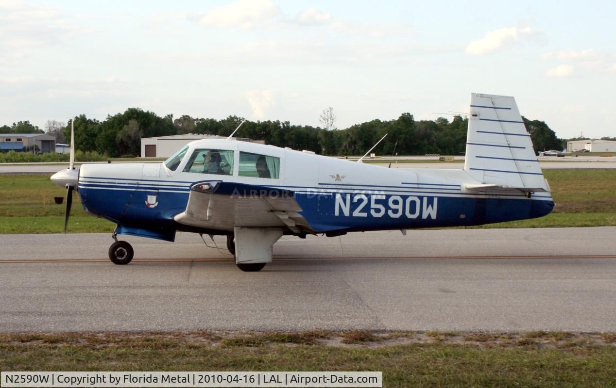 N2590W, 1965 Mooney M20E C/N 943, Mooney M20E