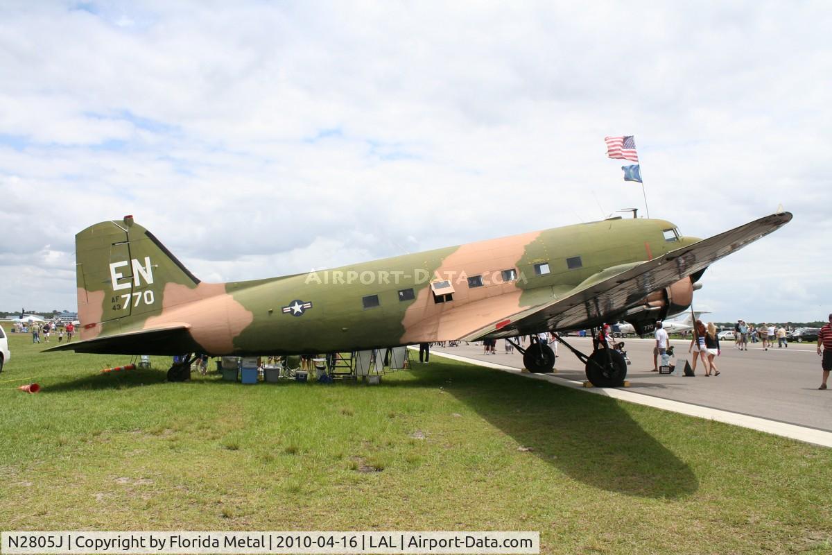 N2805J, 1944 Douglas DC3C-R-1830-90C C/N 20835, C-47