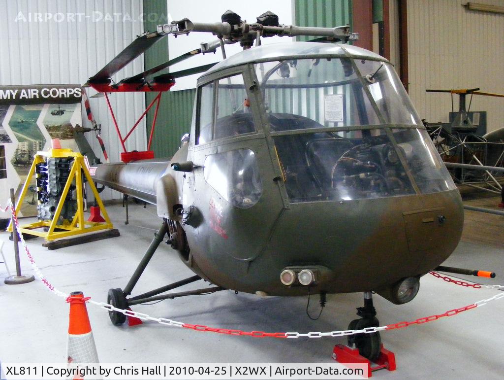 XL811, 1958 Saunders-Roe Skeeter AOP.12 C/N S2/5096, at The Helicopter Museum, Weston-super-Mare