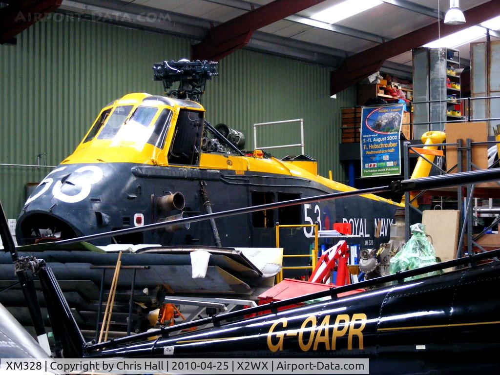XM328, 1960 Westland Wessex HAS.3 C/N WA009, at The Helicopter Museum, Weston-super-Mare