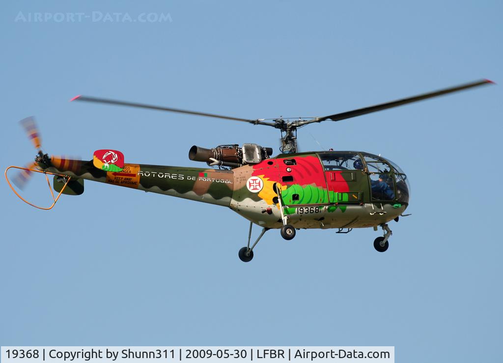 19368, Sud SE-3160 Alouette III C/N 1786, Alouette III from Rotores de Portugal...