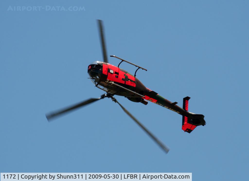 1172, Aérospatiale SA-341F Gazelle C/N 1172, During Airshow...