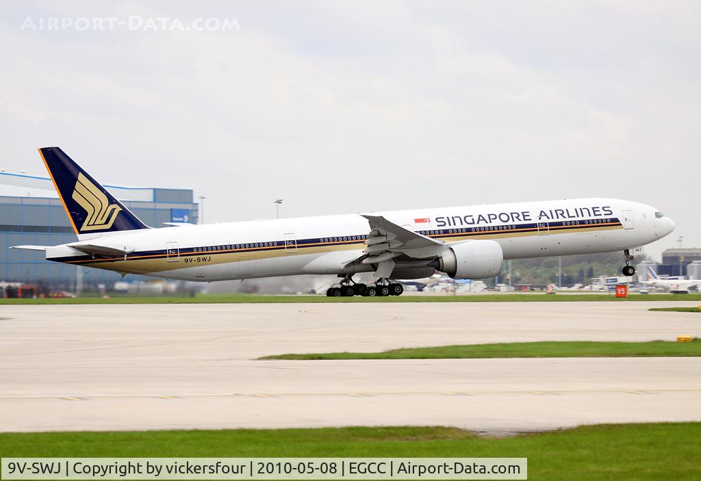 9V-SWJ, 2007 Boeing 777-312/ER C/N 34575, Singapore Airlines