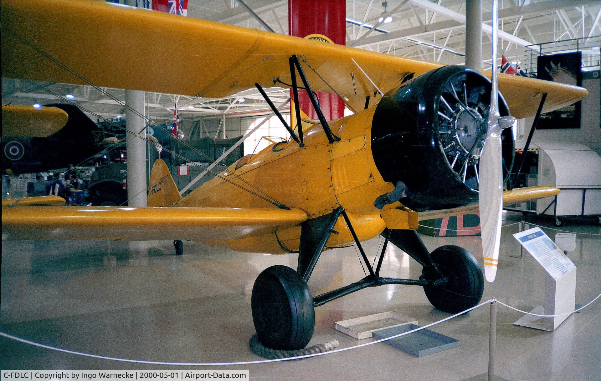 C-FDLC, 1937 Fleet 21M C/N FAC 11, Fleet 21K at the Canadian Warplane Heritage Museum, Hamilton Ontario