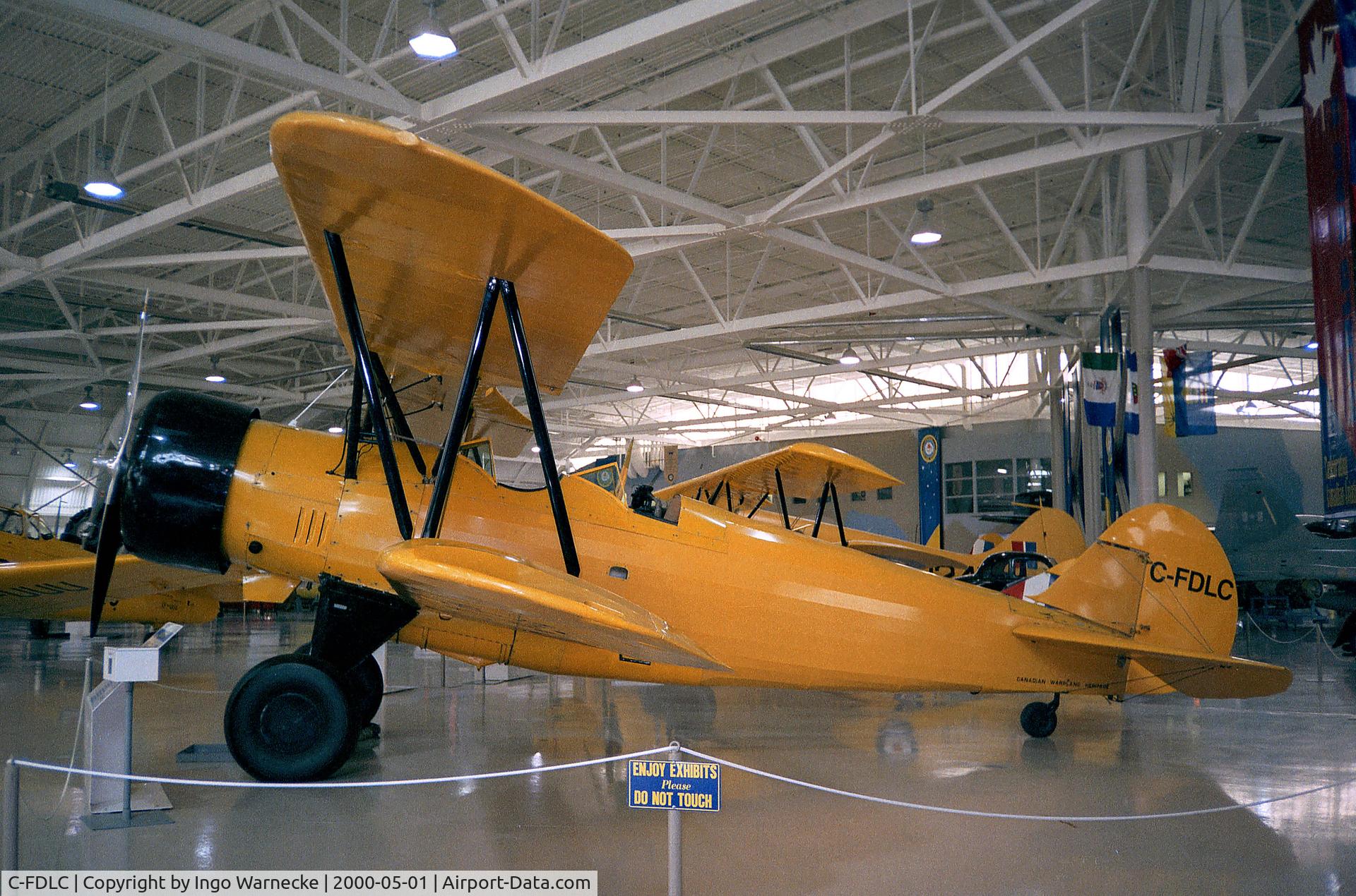C-FDLC, 1937 Fleet 21M C/N FAC 11, Fleet 21K at the Canadian Warplane Heritage Museum, Hamilton Ontario