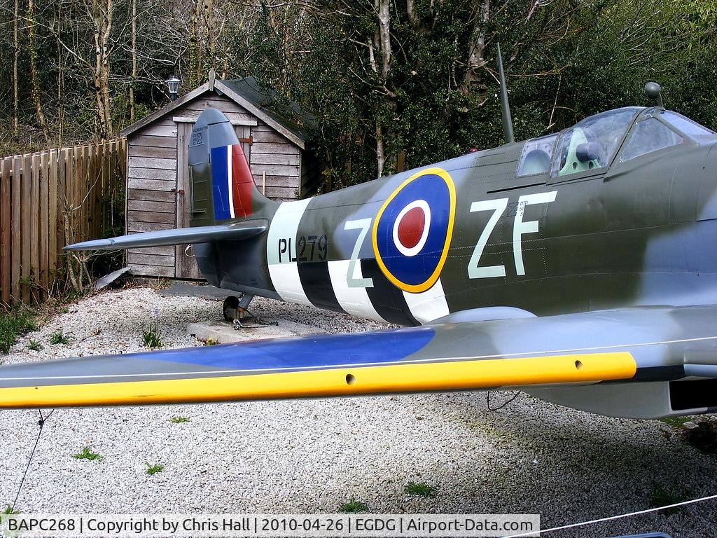 BAPC268, Supermarine 361 Spitfire IX Replica C/N BAPC.268, Supermarine Spitfire IX Replica