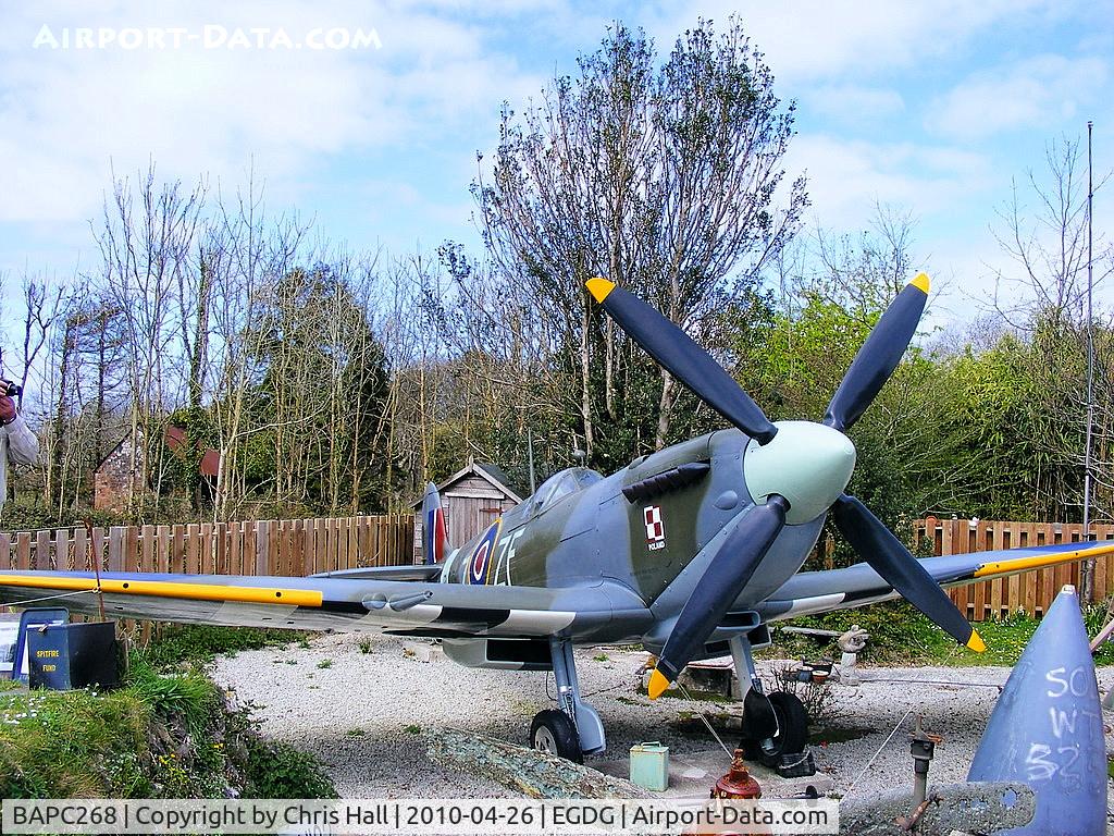 BAPC268, Supermarine 361 Spitfire IX Replica C/N BAPC.268, Supermarine Spitfire IX Replica