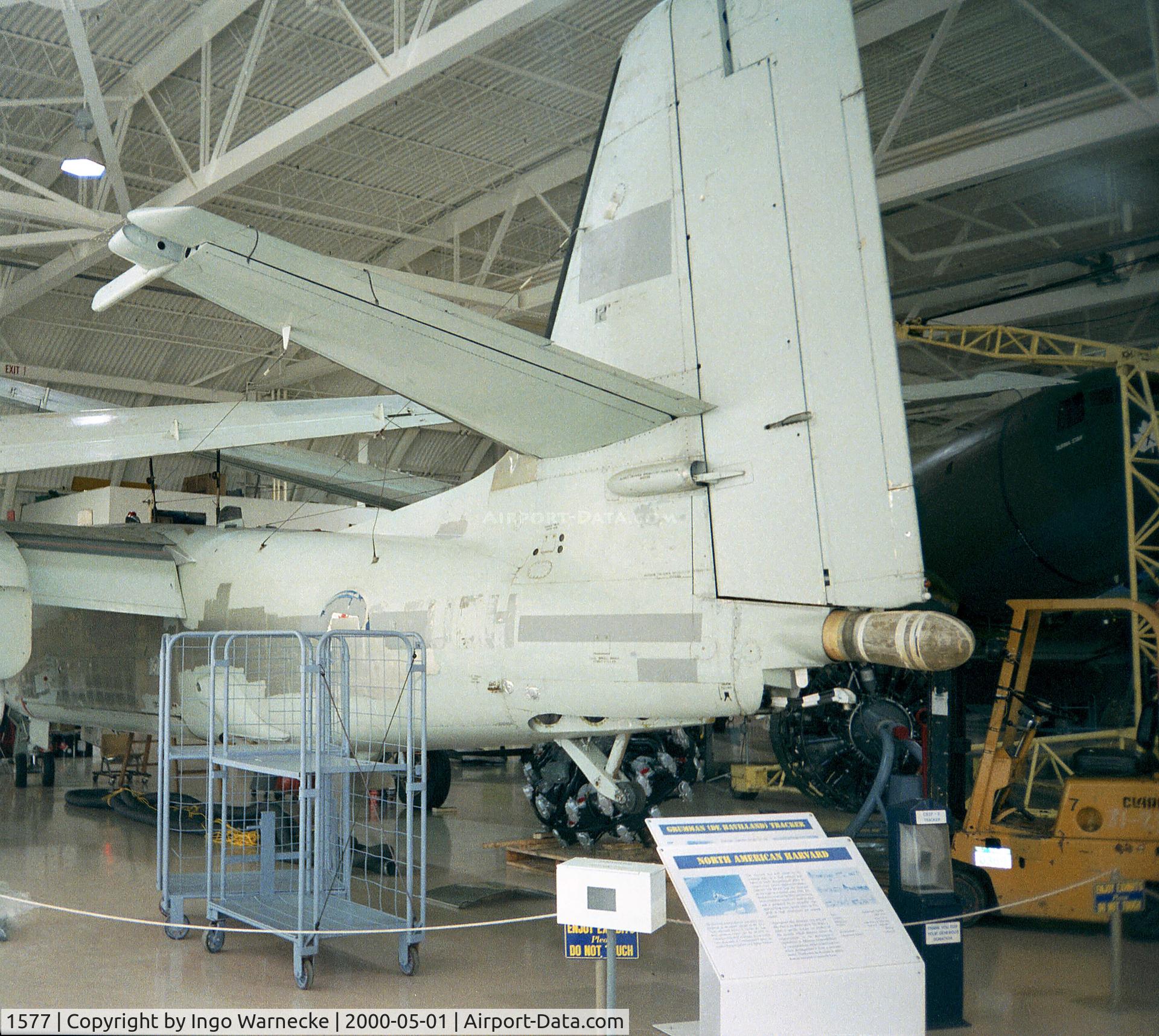 1577, De Havilland Canada CS2F-2 Tracker C/N DHC76, Grumman (De Havilland Canada) CS2F-2 Tracker being restored at the Canadian Warplane Heritage Museum, Hamilton Ontario