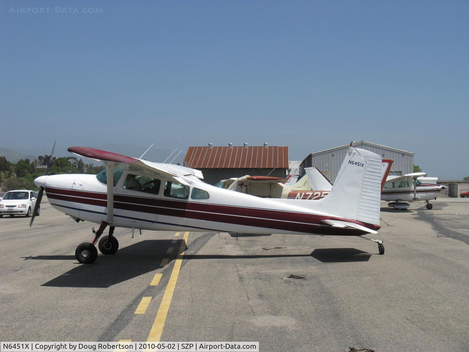 N6451X, 1960 Cessna 180D C/N 18050951, 1960 Cessna 180D, Continental O-470-S 230 Hp