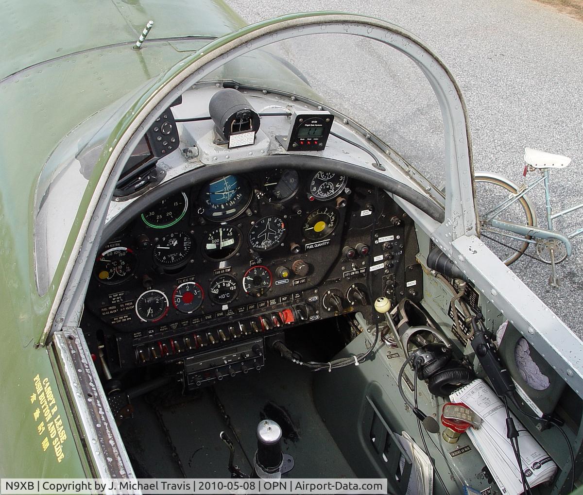 N9XB, 1967 Nanchang CJ-6A C/N 1532008, Nanchang cockpit at KOPN