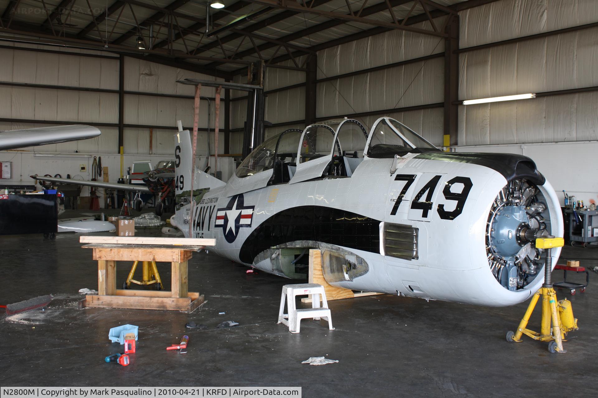 N2800M, North American T-28C Trojan C/N 252-9 (146246), North American T-28C