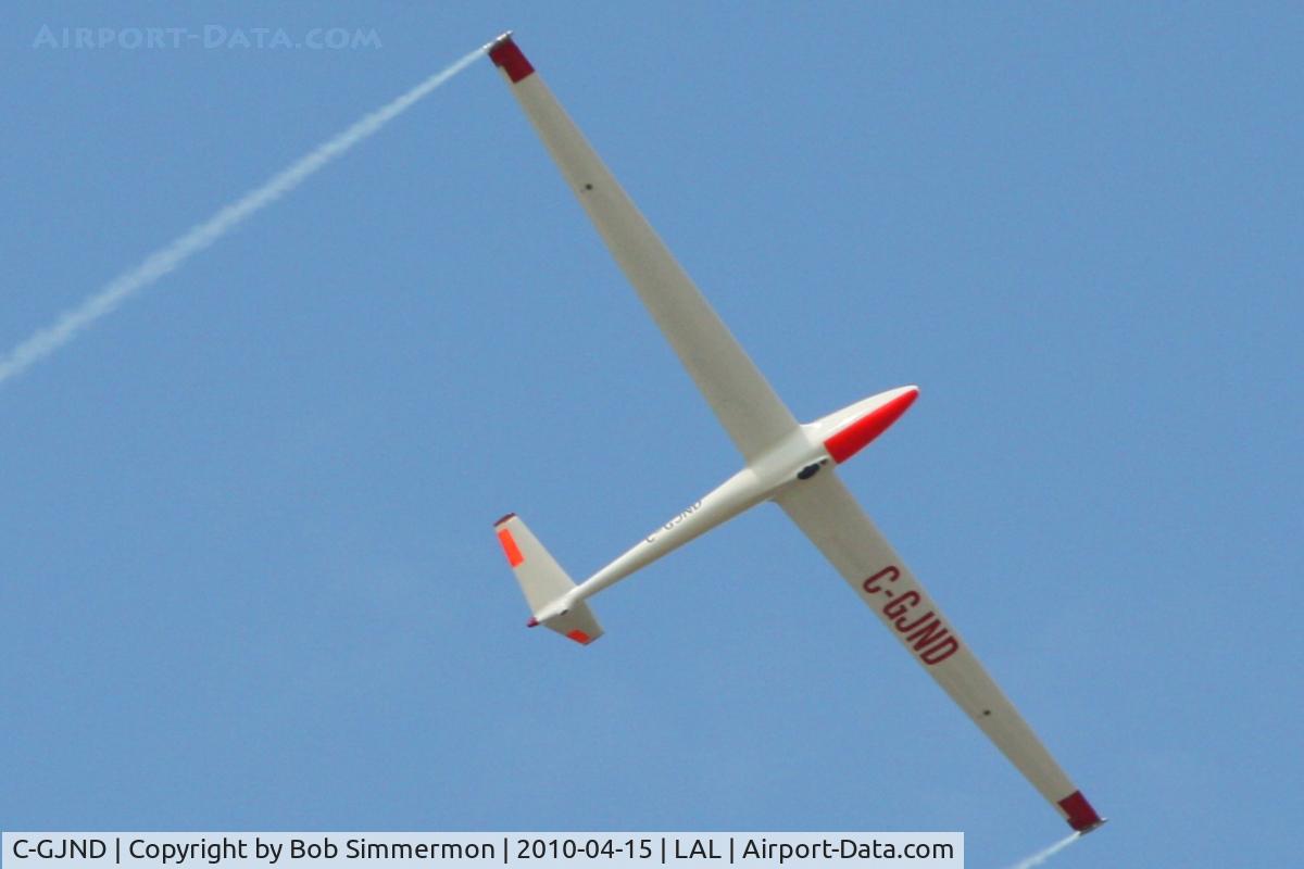 C-GJND, 1973 Start & Flug H101 Salto C/N 23, Performing at Sun N Fun 2010 - Lakeland, Florida.