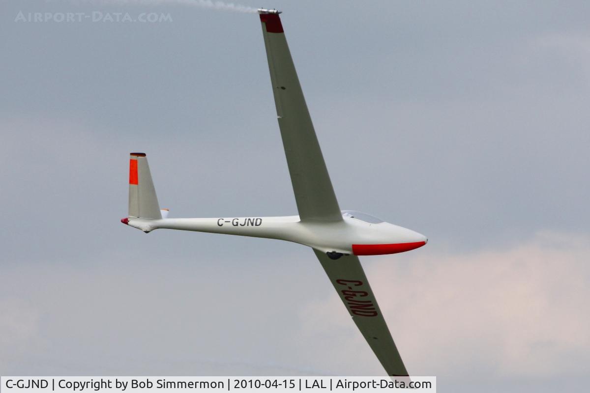 C-GJND, 1973 Start & Flug H101 Salto C/N 23, Performing at Sun N Fun 2010 - Lakeland, Florida.