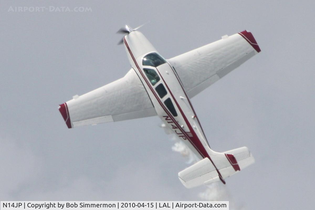 N14JP, 1986 Beech F33C Bonanza C/N CJ-177, Performing at Sun N Fun 2010 - Lakeland, Florida.