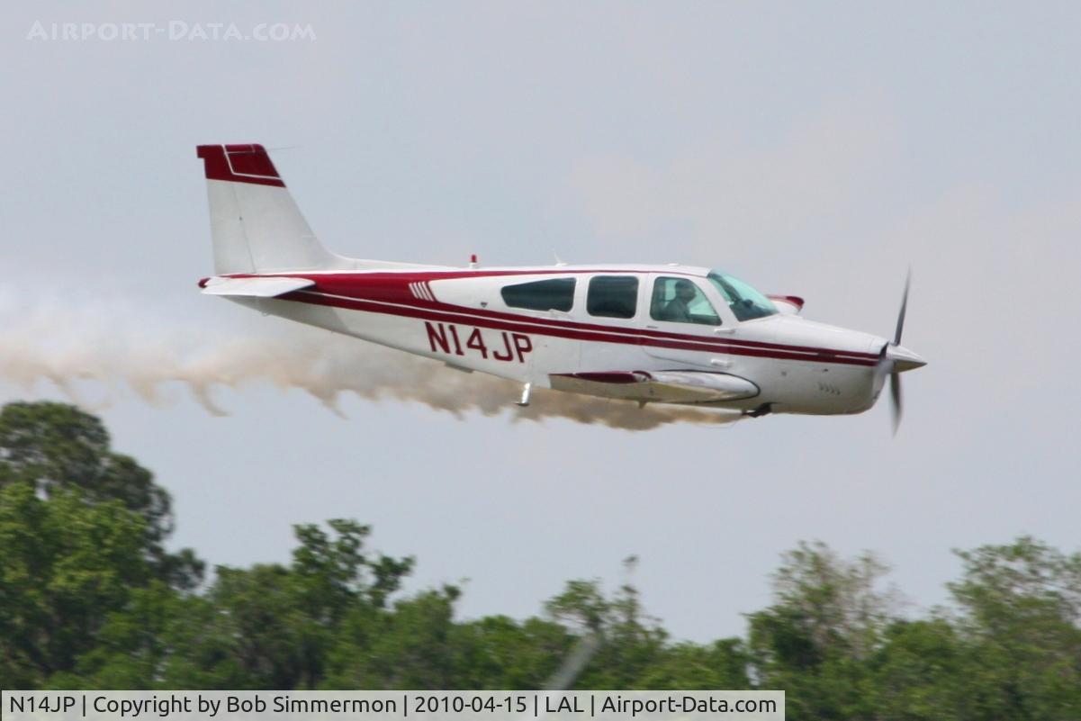 N14JP, 1986 Beech F33C Bonanza C/N CJ-177, Performing at Sun N Fun 2010 - Lakeland, Florida.