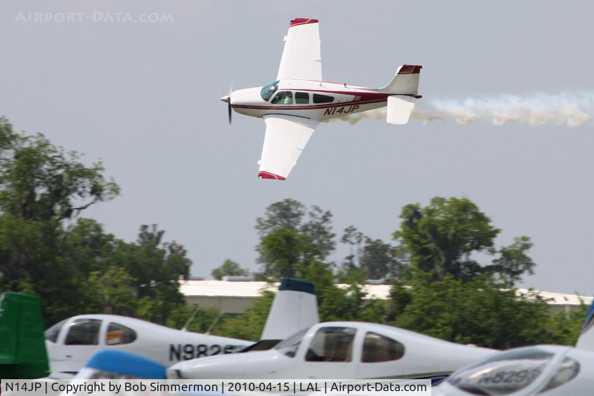 N14JP, 1986 Beech F33C Bonanza C/N CJ-177, Performing at Sun N Fun 2010 - Lakeland, Florida.