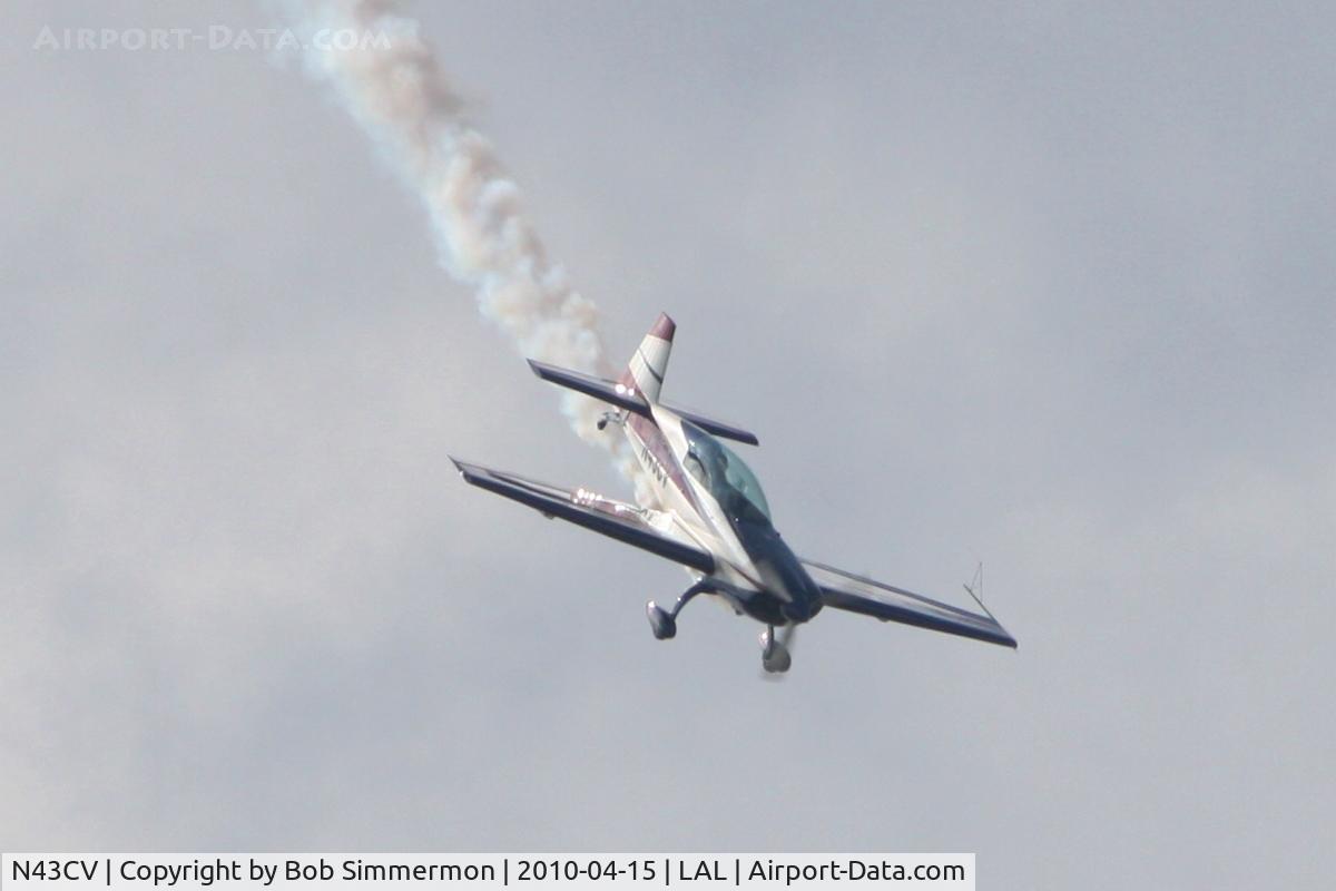 N43CV, 2007 Extra EA-300/L C/N 1269, Performing at Sun N Fun 2010 - Lakeland, Florida.